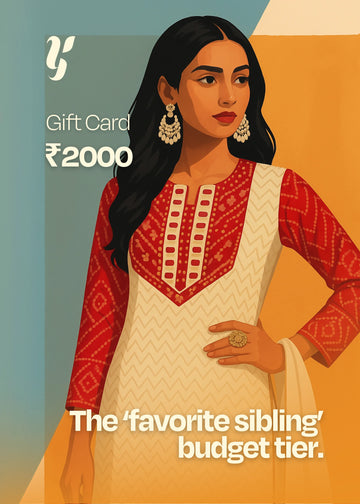 ₹ 2000 - Youthnic Rakhi Gift Card